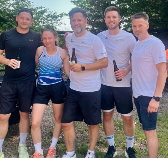 Teamgeist(er) der Samtgemeinde Boffzen beim Derentaler Löwenlauf